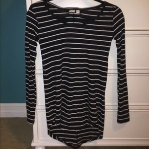 BP striped tunic top