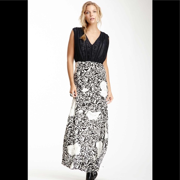 Winter Kate chiffon overlay maxi dress size xs NEW - Picture 3 of 4