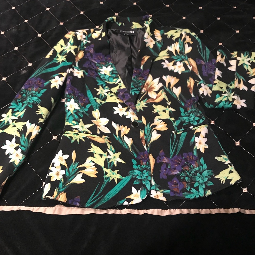 Floral💐 Blazer