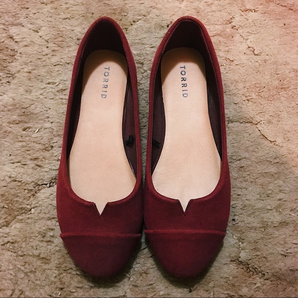 Torrid Maroon Flats