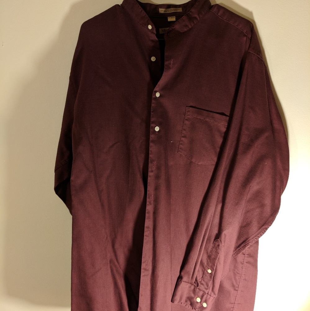 Milano Uomo button up 17 1/2 36/37