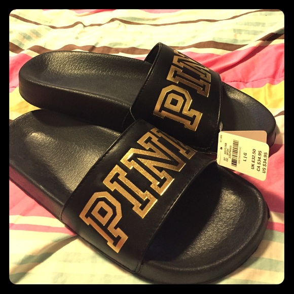 PINK Victoria's Secret Shoes - PINK Slip-on Slippers