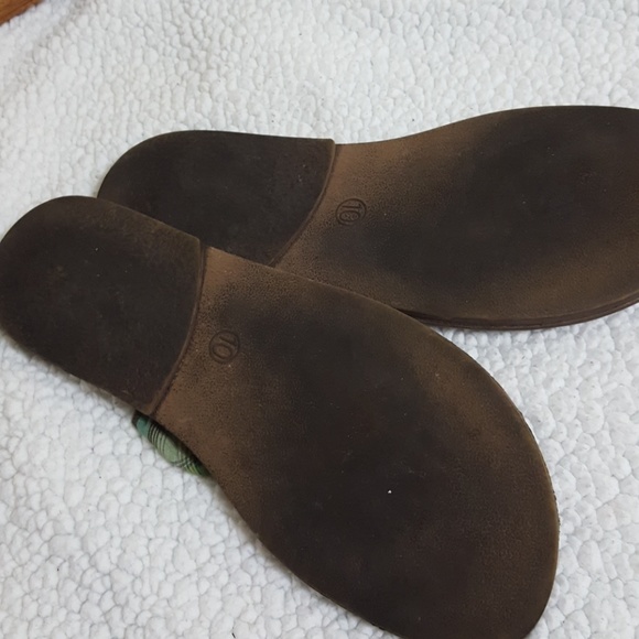 Lane Bryant flip flops sz 10 - Picture 3 of 3