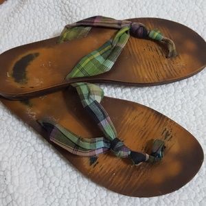 Lane Bryant flip flops sz 10