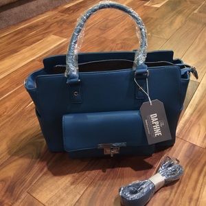 Damsel in Defense Daphne Blue Covert Kari Purse