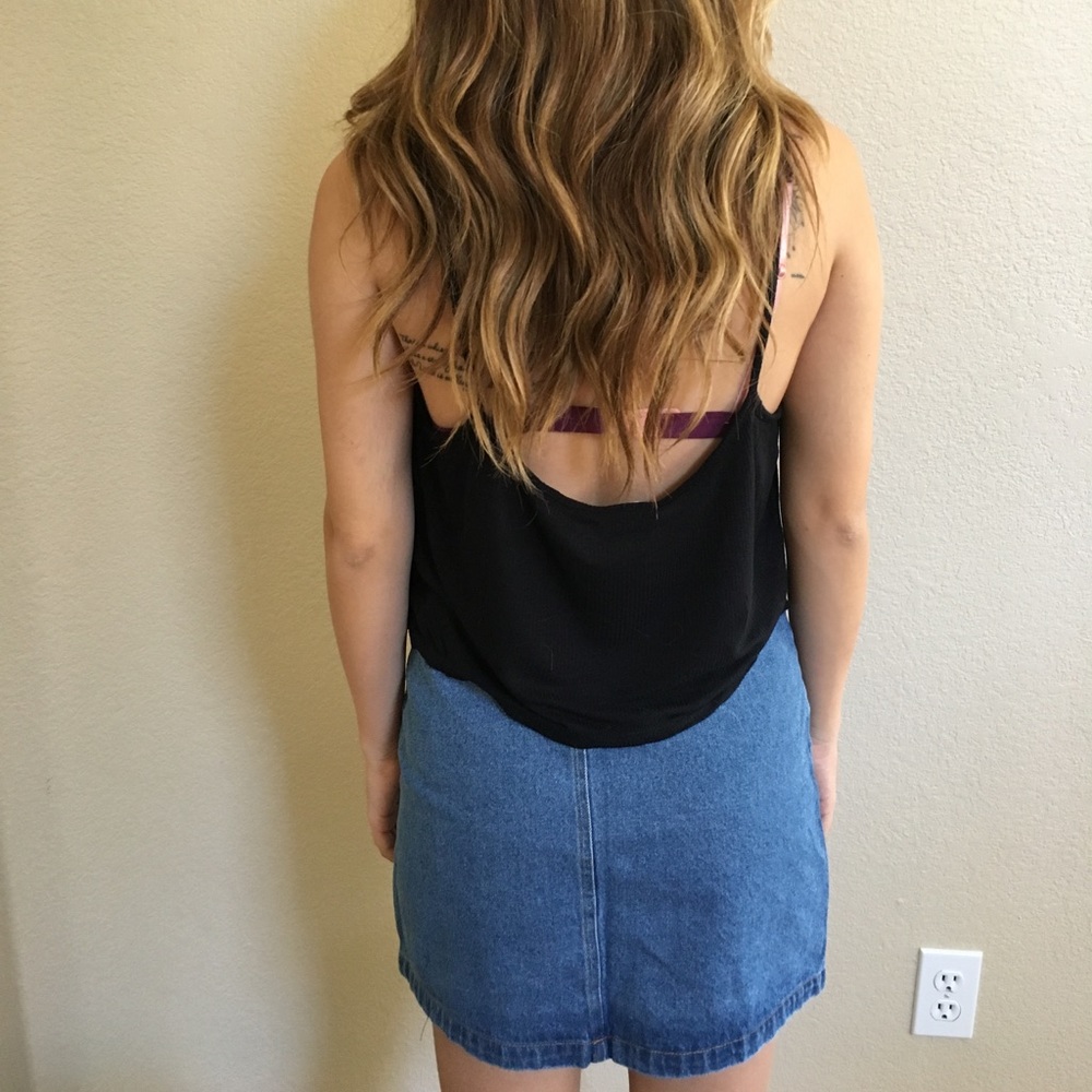 NEW Denim Mini Skirt - Picture 4 of 4