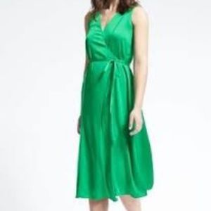 Banana republic wrap dress