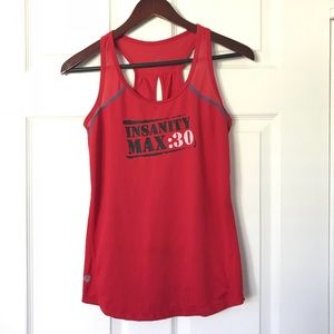 Insanity Max: 30 Red Tank Top