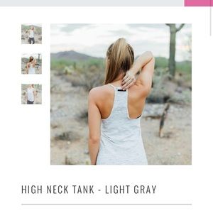Senita High Neck Tank