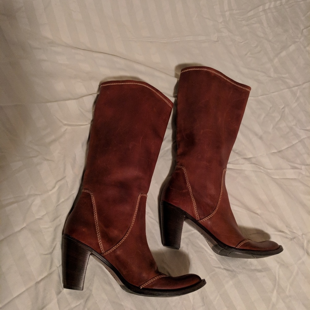 "Tentazione" Genuine Italian Leather Boots - Picture 3 of 6