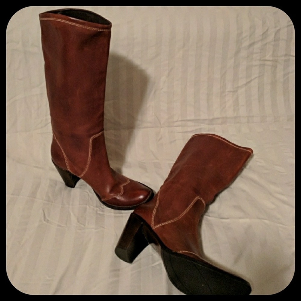 "Tentazione" Genuine Italian Leather Boots