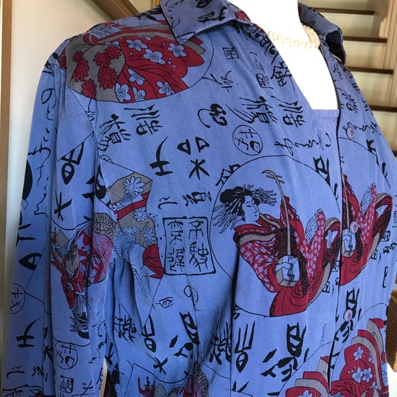 SALE Tianello Suzy Blouse/Crop Tank Top Set. NWOT - Picture 5 of 7