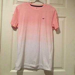 Peach color with white fade