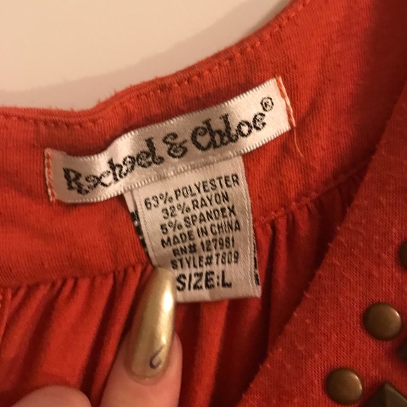 Orange dress shirt - Picture 2 of 2