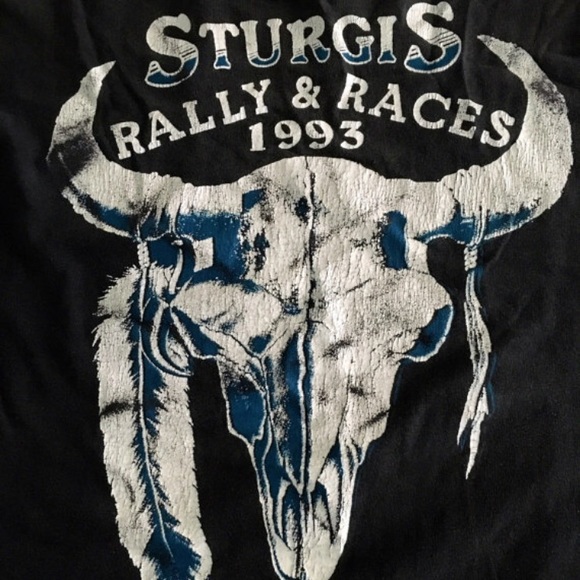 🤝 OFFERS welcome! 🤝 Vintage STURGIS tank - Picture 4 of 4