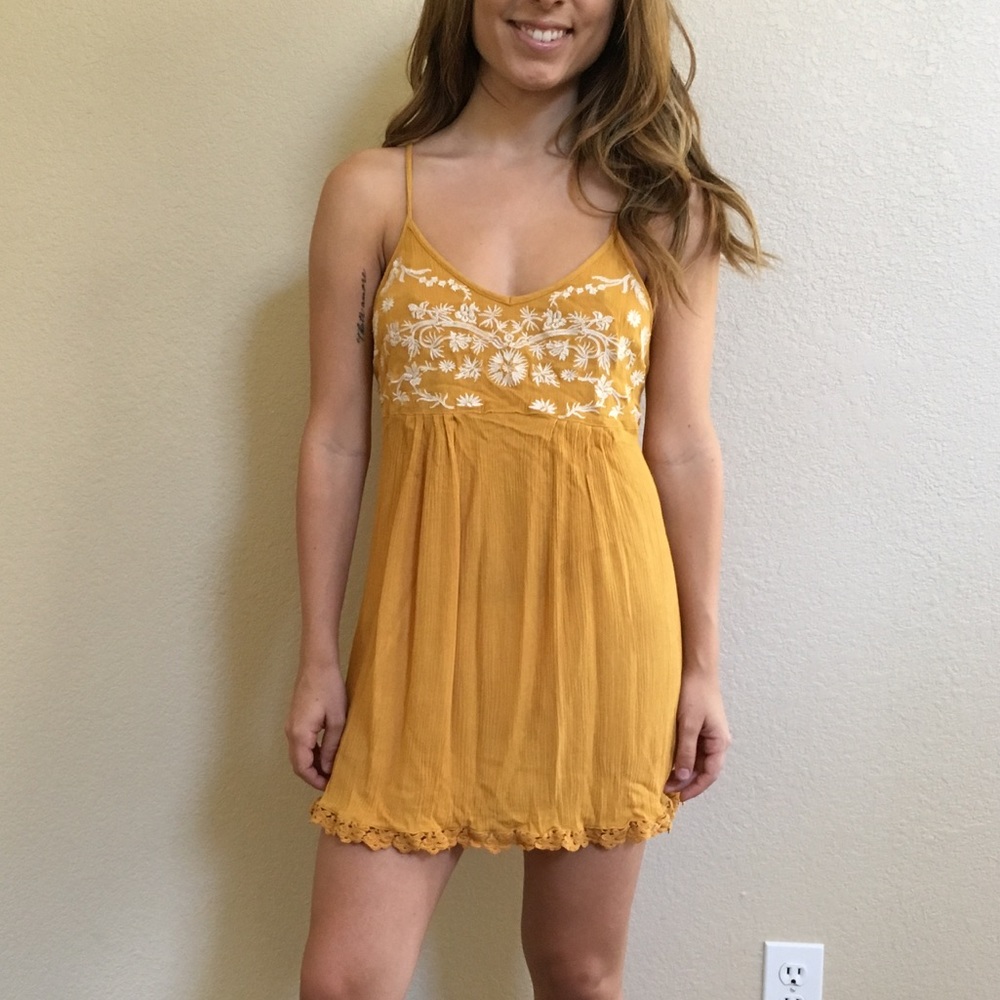 Mustard Dress