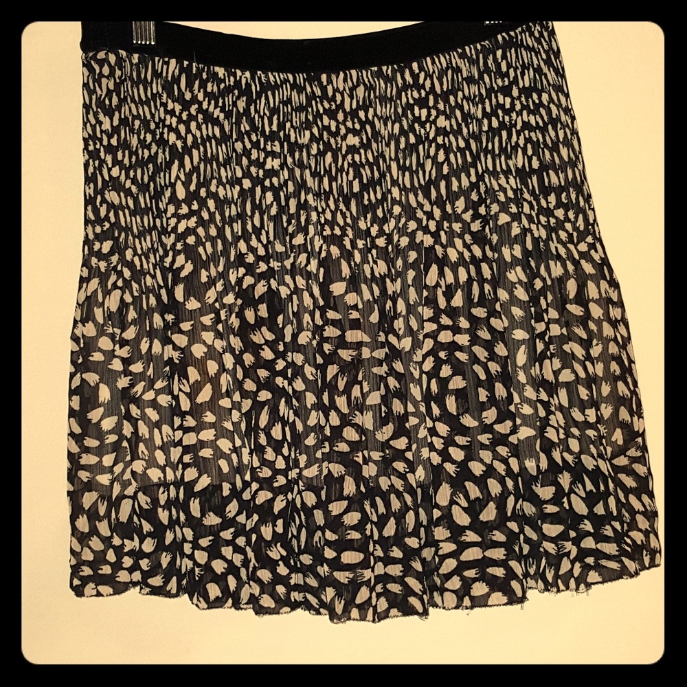 Fossil chiffon skirt