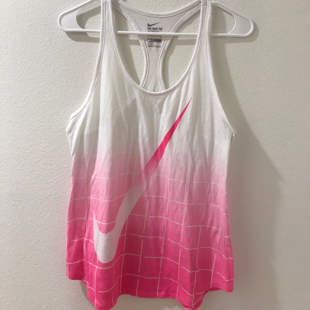 Big swoosh Nike tank