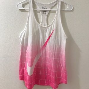 Big swoosh Nike tank