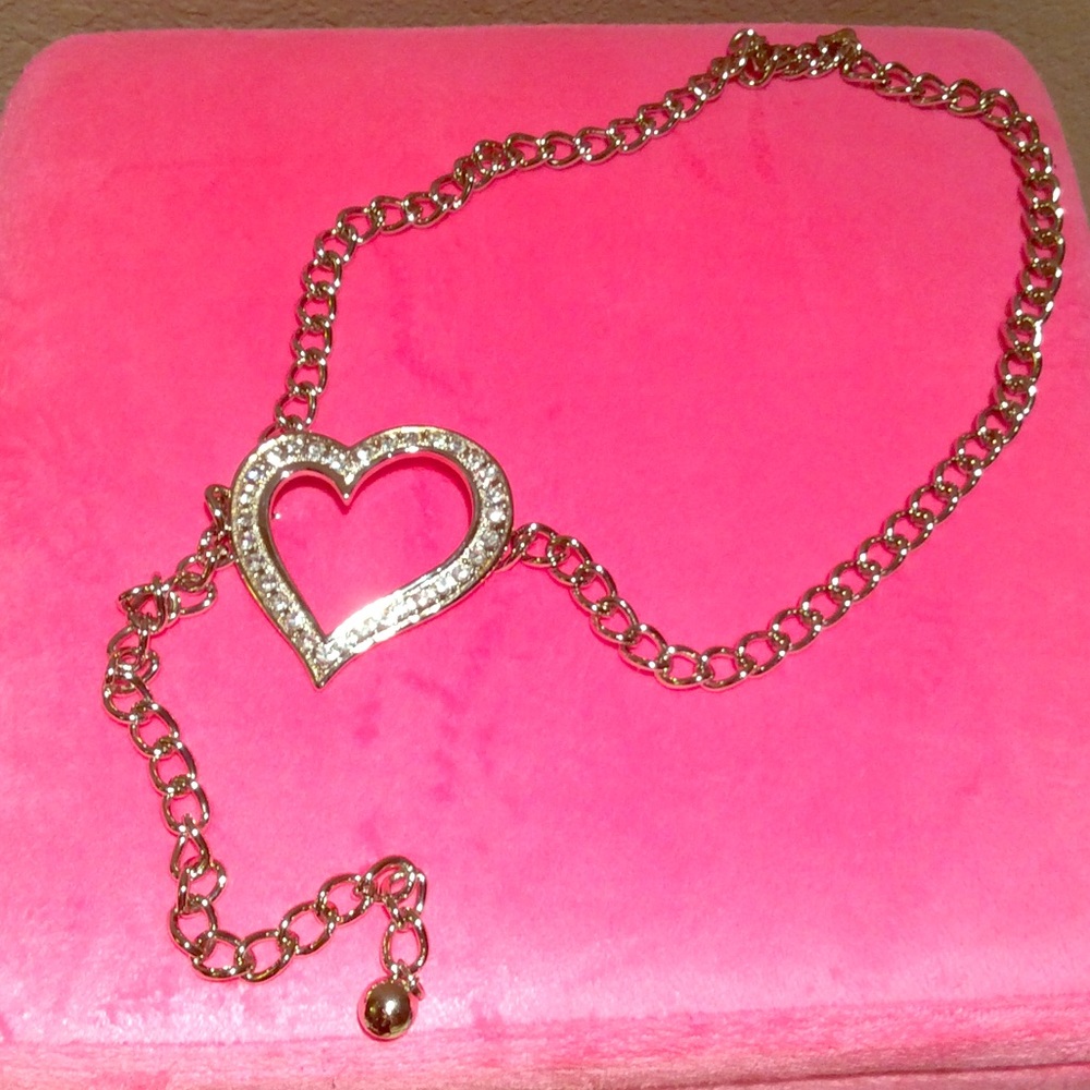 Bebe rhinestone belt