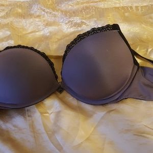 Blackheart Super Push Up Lilac Bra Light Lace 34A