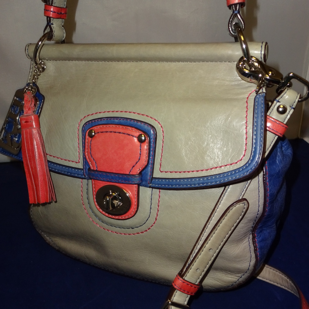 SOLD!!! Legacy Willis Colorblock Satchel SOLD!!! - Picture 3 of 8