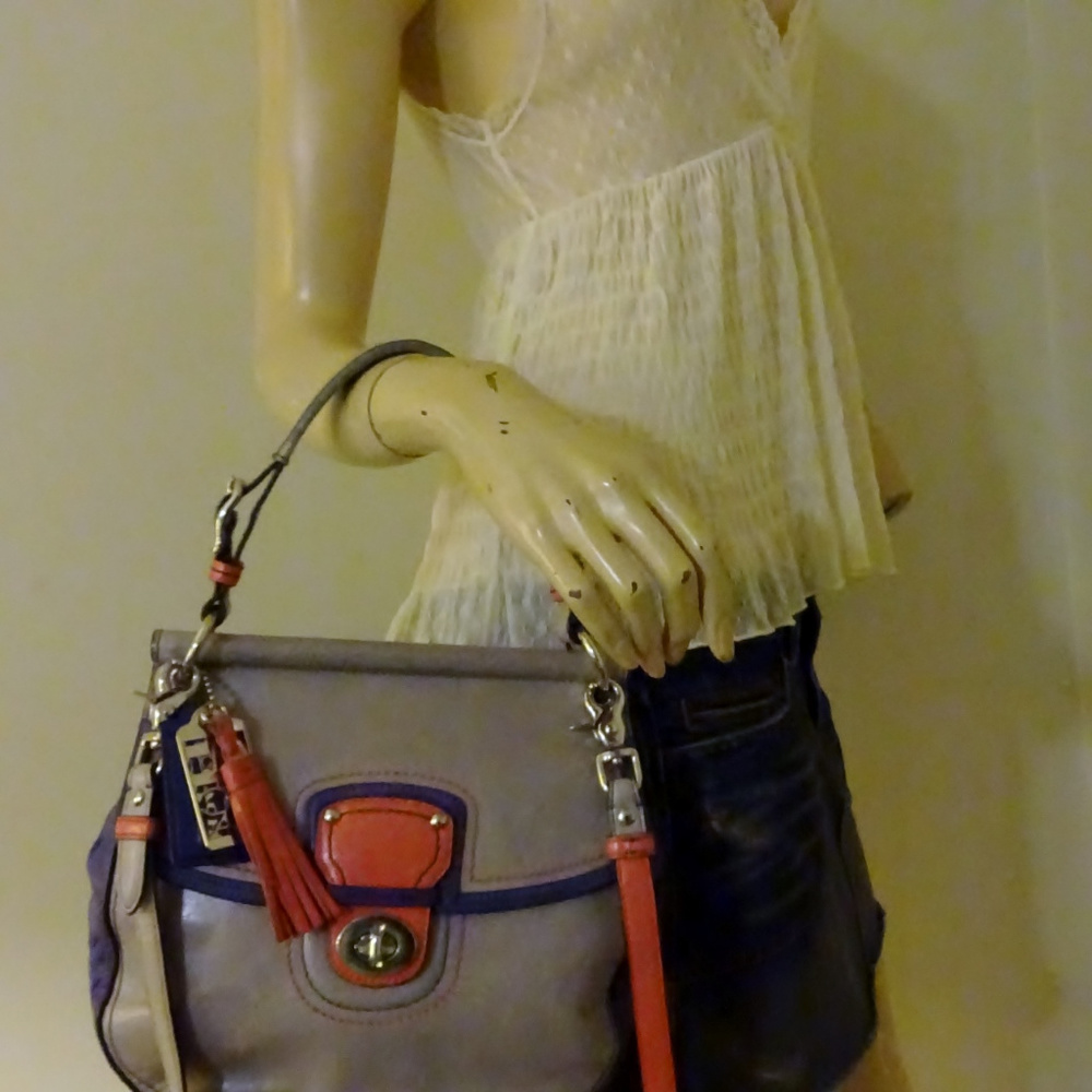 SOLD!!! Legacy Willis Colorblock Satchel SOLD!!! - Picture 2 of 8