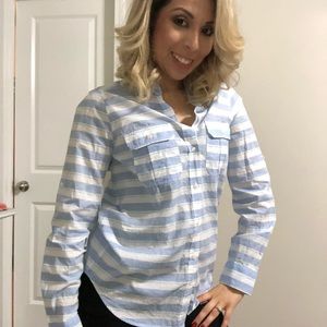 Express Striped button down Shirt