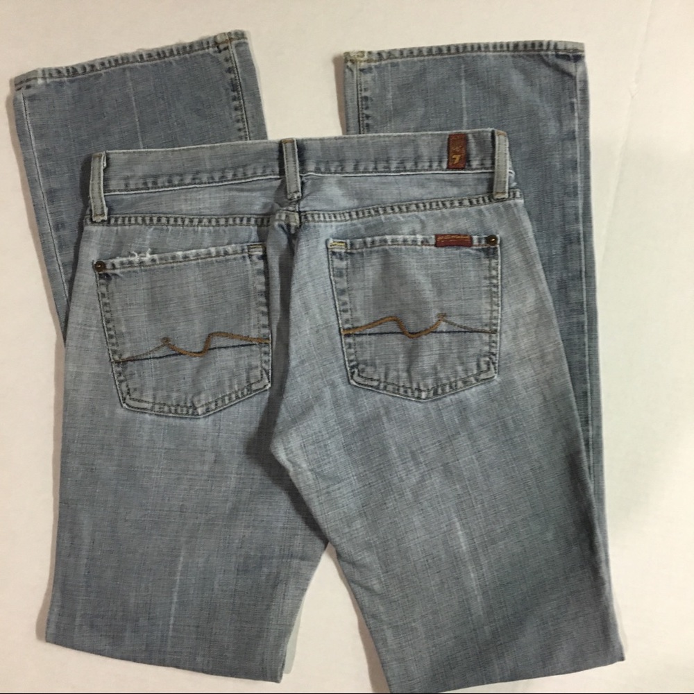 7 For All Mankind Bootcut Sz 27x32.5