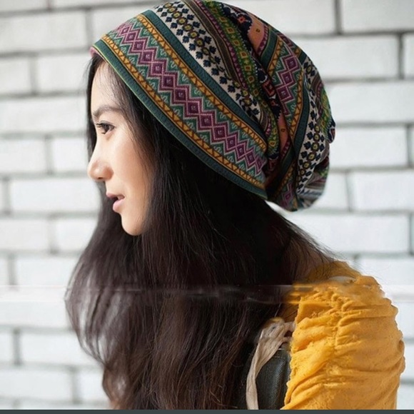 3 in 1 autumn hat,scarf and headband - Picture 5 of 5