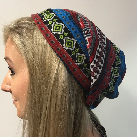 3 in 1 autumn hat,scarf and headband - Picture 2 of 5