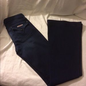 Hudson dark bell bottom jeans