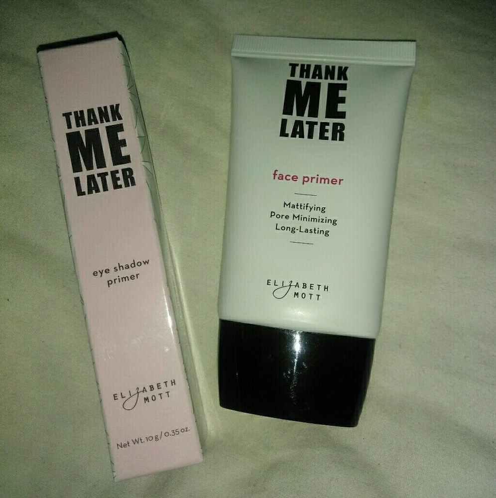 Elizabeth Mott Thank Me Later Face & Eye Primer.