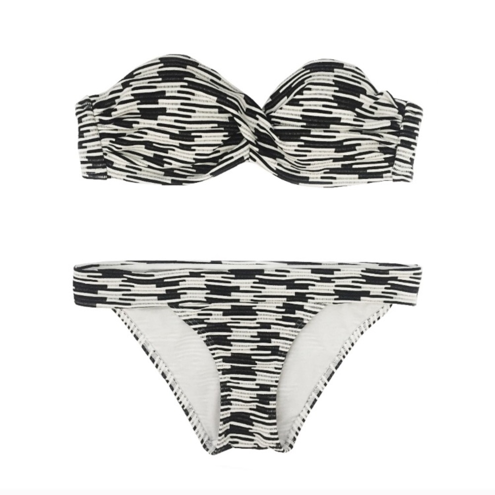 Victoria's Secret Black and White Bikini XS
