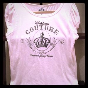 Juicy Couture Pink Chateau Top