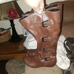 Wide calf boots