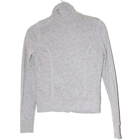 Abercrombie & Fitch Grey High Collar Coat - Picture 2 of 5