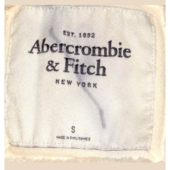 Abercrombie & Fitch Grey High Collar Coat - Picture 4 of 5