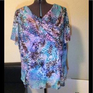 NWT-Catherine’s Maggie Barnes 2-PC Skirt Set 28W