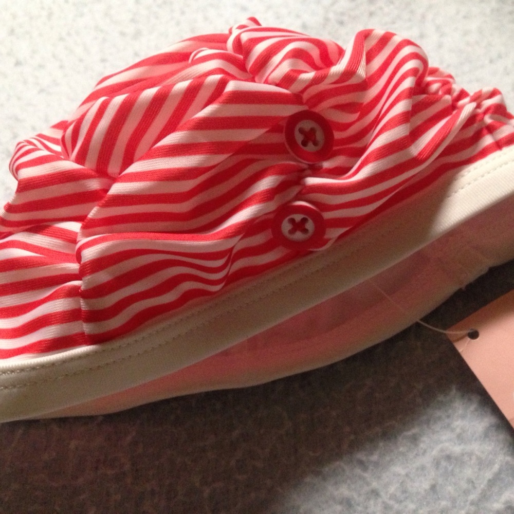 Gymboree 💯 swim wear New w/tags baby hat 6-12