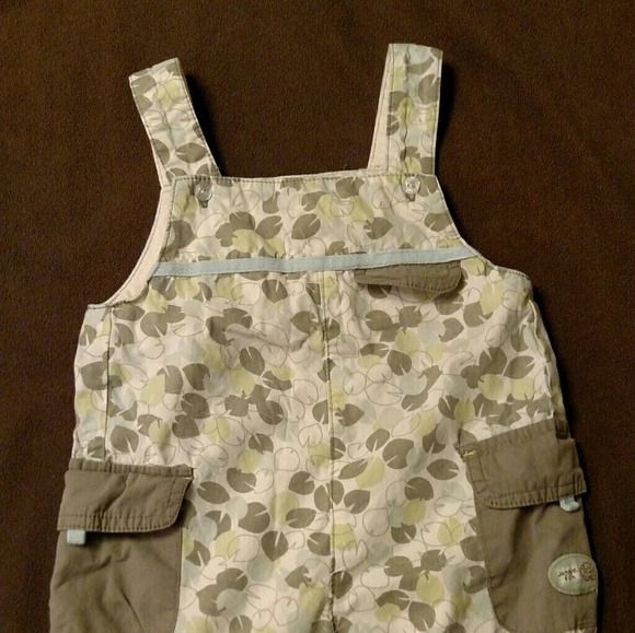 Laura Ashley One Piece Cotton18 mo.Green Design - Picture 2 of 3