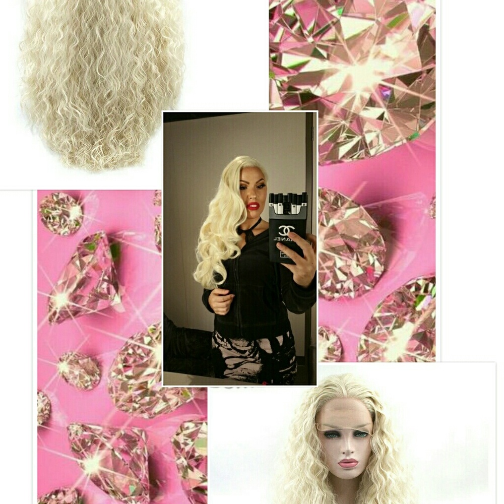 Heat resistant  lace front