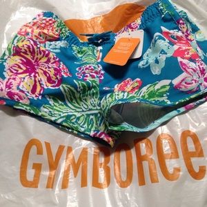 Gymboree💯 New with tag blue swim trunks shorts