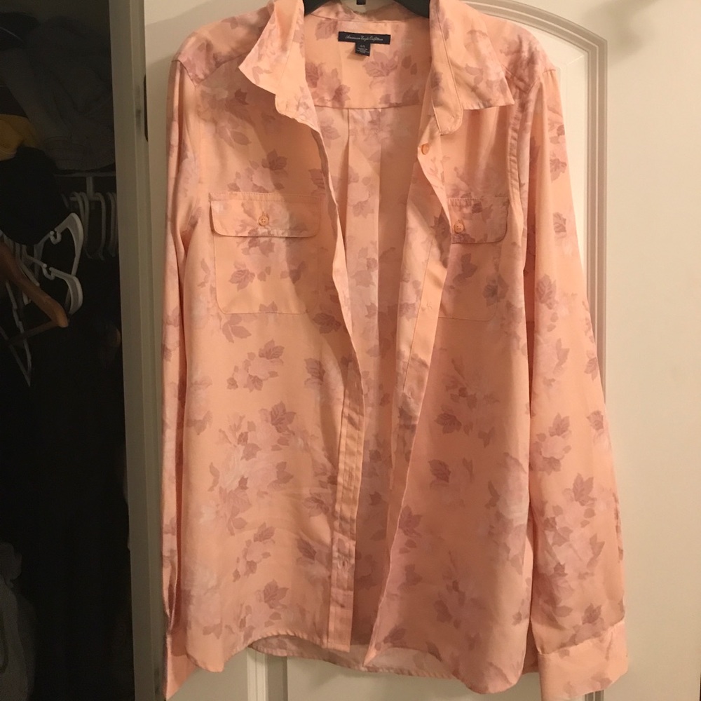 American eagle button up