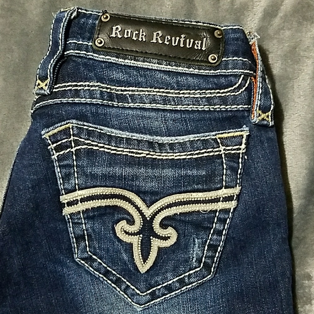 ROCK REVIVAL STRAIGHT 27X32