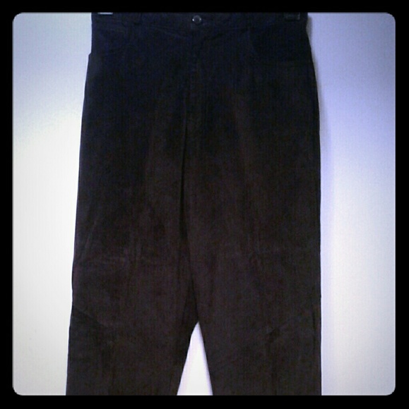 Suede Pants - Picture 1 of 5