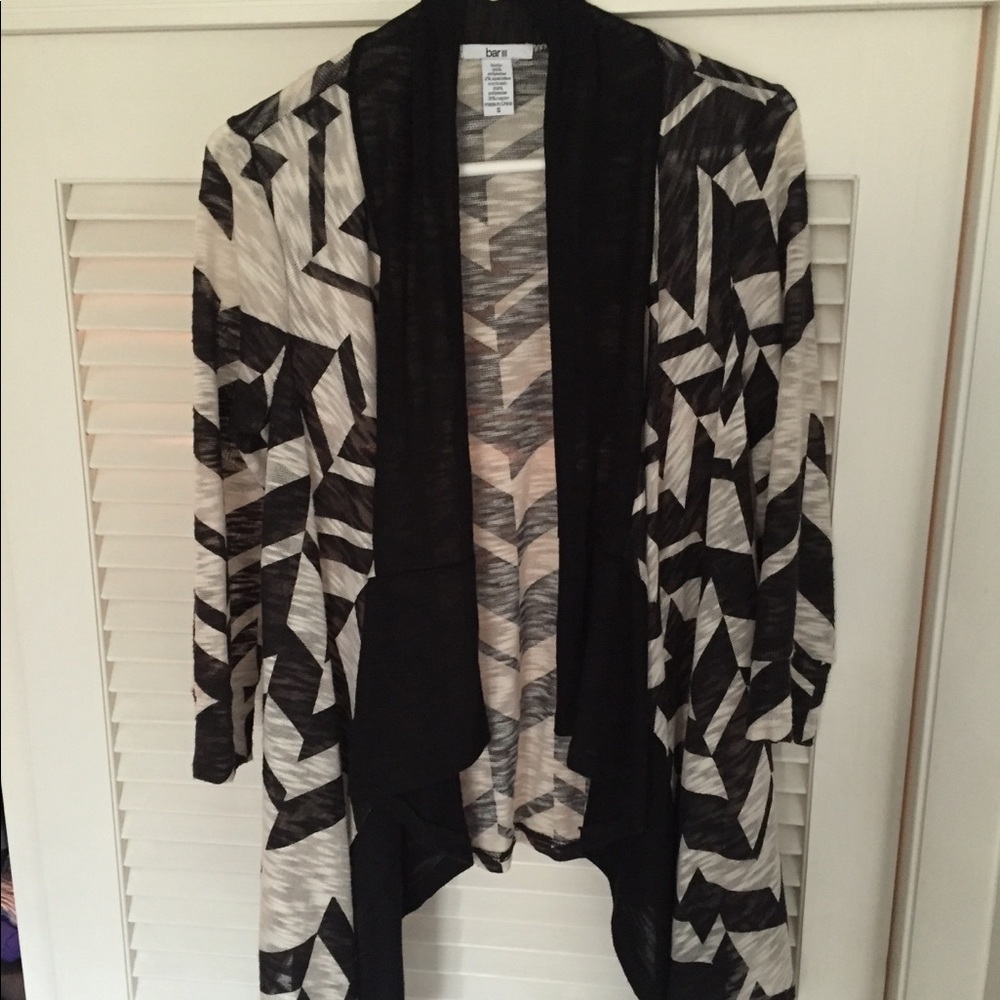 Bar III 3/4 Sleeve Cardigan