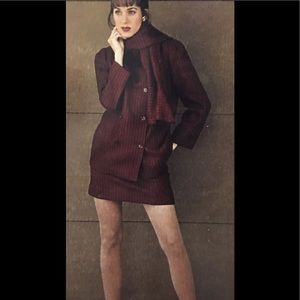 FALL TREND, SUITS SHOWN WITH MINI'S, VINTAGE