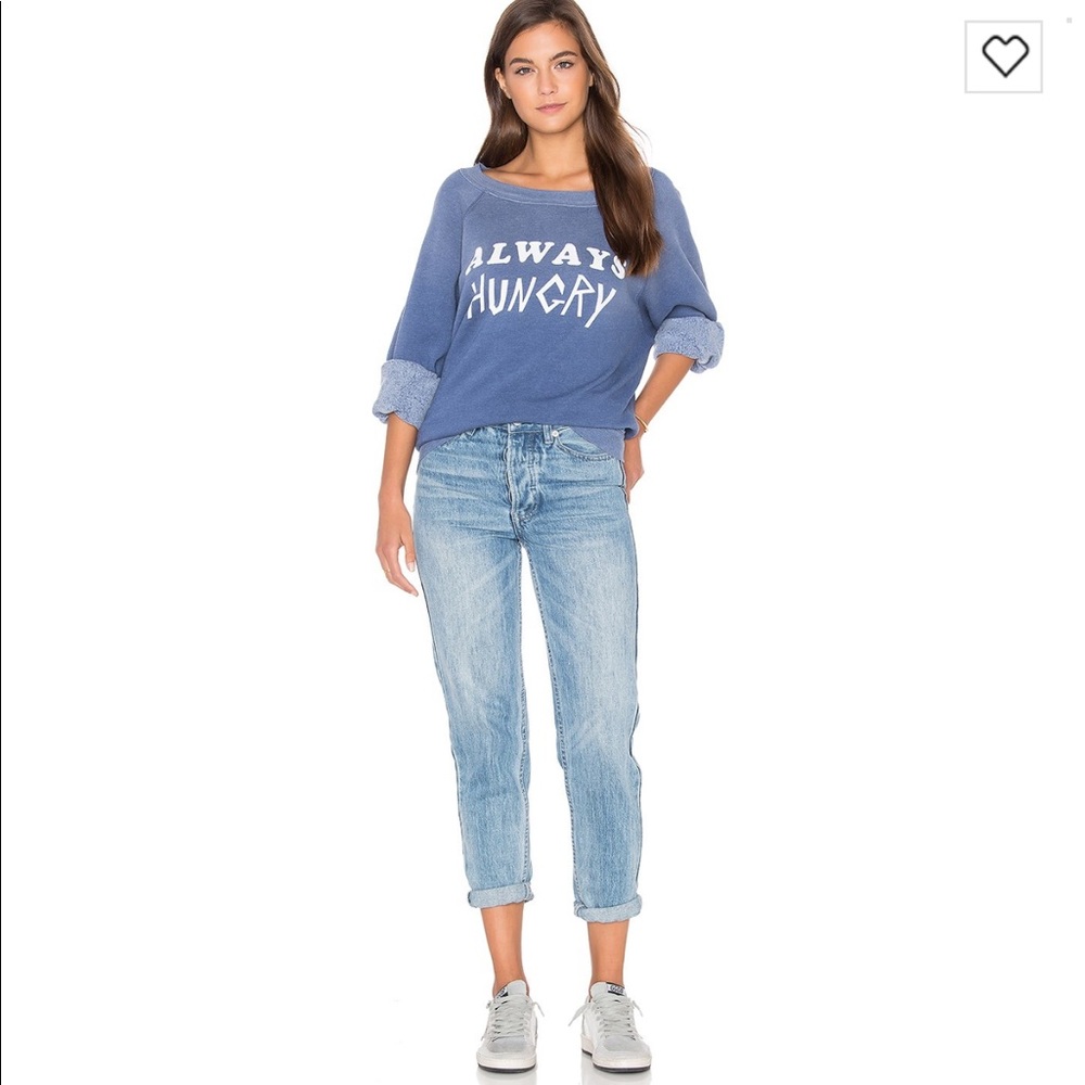 WILDFOX AlwaysHungryAUTHSweatshirt / TopNWT💚xsSm - Picture 6 of 8