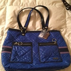 Coach Authentic Snow Bunny bag.  Like new!